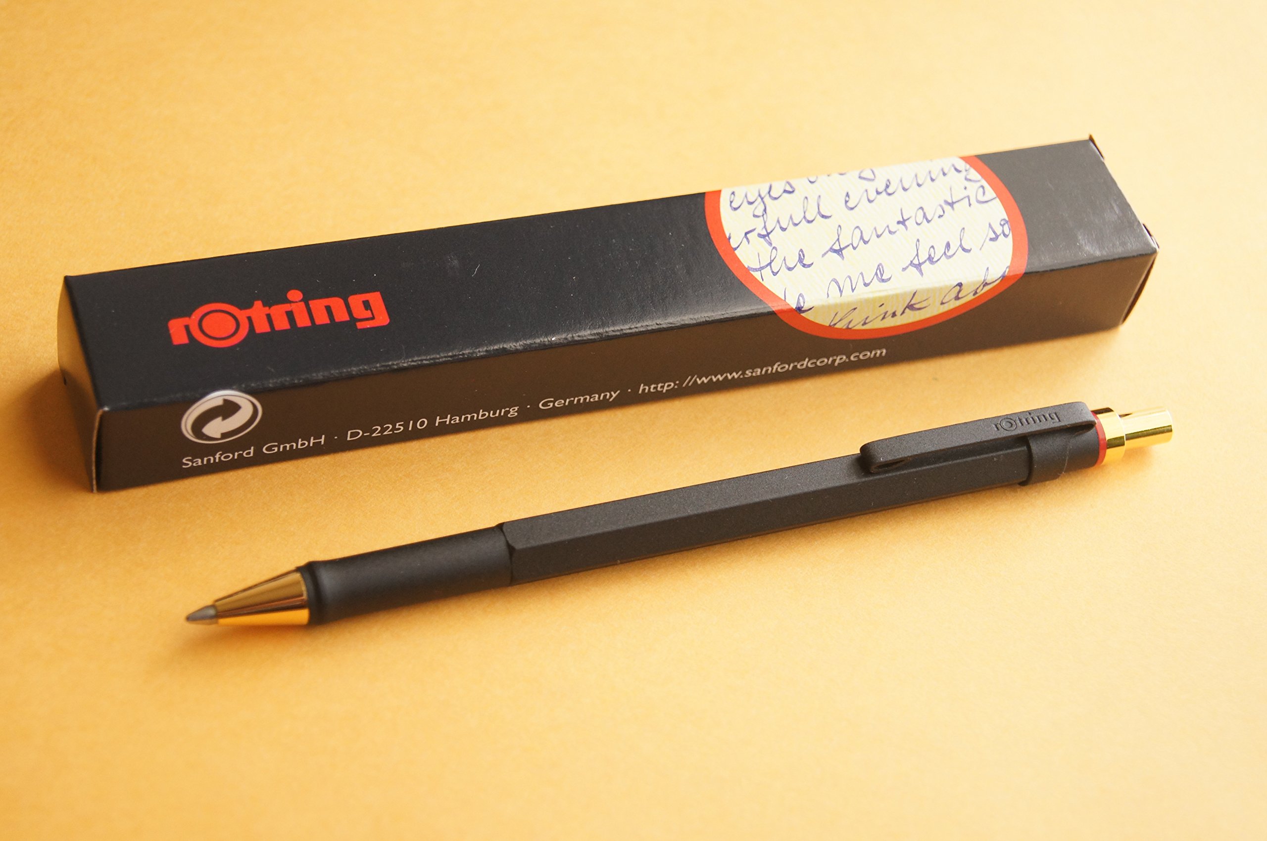 Rotring 600 Newton Siyah – Altın tükenmez kalem (tükenmez kalem
